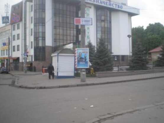 Фото рекламной плоскости по адресу вул. Дністровська -вул. Шпитальна № 2 ст А