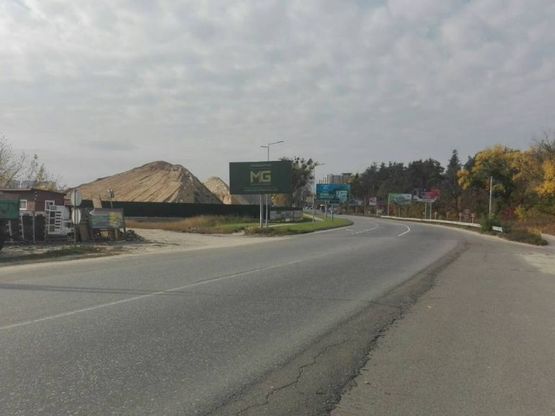 Фото рекламної площини за адресою Ул.Соборная 118 (напротив АЗС)