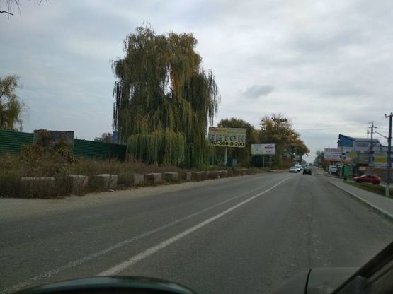 Фото рекламной плоскости по адресу Ул. Одесская ( Перед ДомоСвит)