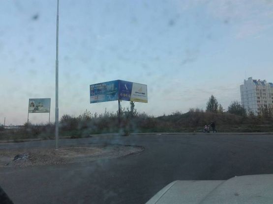 Фото рекламной плоскости по адресу Ул. Европейская , конец