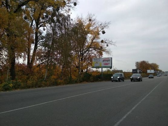 Фото рекламной плоскости по адресу Ул. Вячеслава Чорновола , после                " Евролюки "