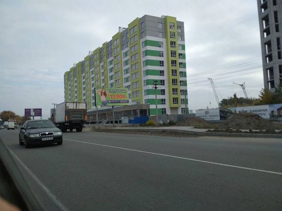 Фото рекламной плоскости по адресу Ул. Василия Стуса , ЖК АГАМ