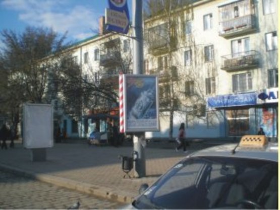 Фото рекламной плоскости по адресу вул.Привокзальна(маг.ФАВОРИТ) №1 ст А