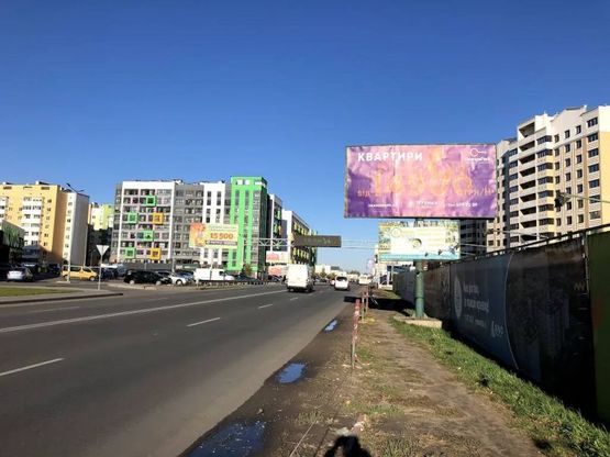 Фото рекламной плоскости по адресу Ул. Василия Стуса , напротив NOVUS