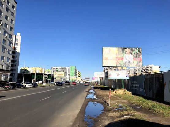 Фото рекламной плоскости по адресу Ул. Василия Стуса , напротив ЖК "Евромисто" , напротив NOVUS