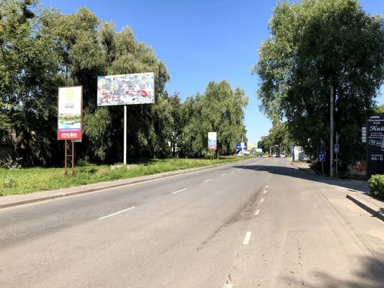 Фото рекламной плоскости по адресу Ул. Вяеслава Чорновола 54, навпроти ФОРА