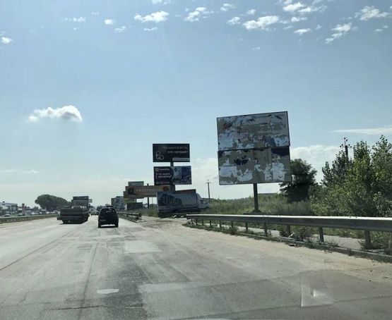 Фото рекламной плоскости по адресу Оружная дорога , За Церквою Ісуса Христа