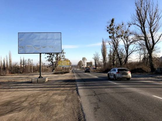 Фото рекламной плоскости по адресу Вьезд в Белогородку