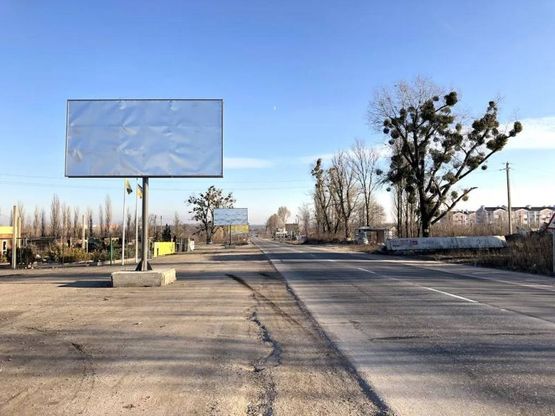 Фото рекламной плоскости по адресу Вьезд в Белогородку