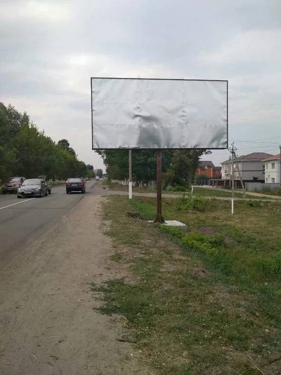 Фото рекламной плоскости по адресу Въезд в Чабаны с Хотова