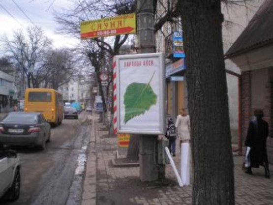 Фото рекламної площини за адресою вул. Васильянок (перехресток з Вовчинецькою) №2 ст А