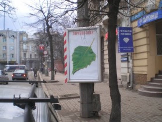 Фото рекламной плоскости по адресу вул. Васильянок (ломбард Скарбниця) №5 ст А