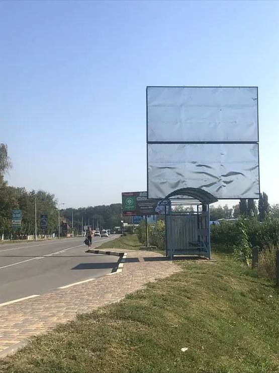 Фото рекламной плоскости по адресу Новоселки, ул. Садовая