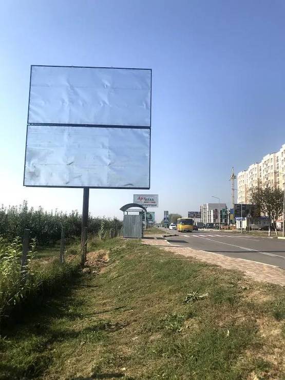 Фото рекламной плоскости по адресу Новоселки, ул. Садовая