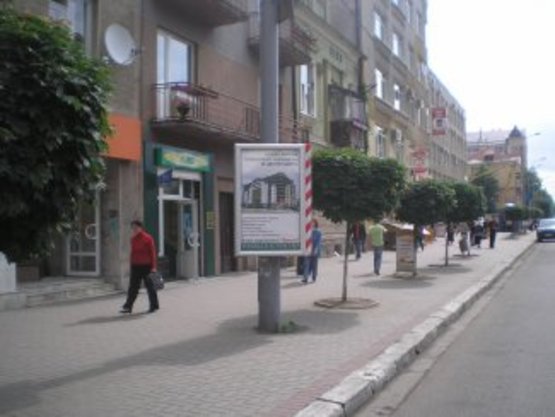 Фото рекламної площини за адресою вул. Незалежності -Франка (маг."Мобілочка") ст.Б