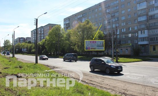 Фото рекламной плоскости по адресу Протасевича