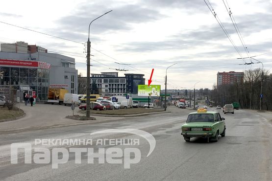 Фото рекламной плоскости по адресу 15 Квітня