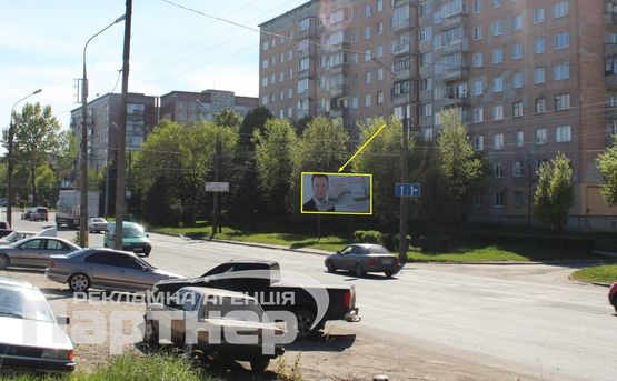 Фото рекламной плоскости по адресу Протасевича