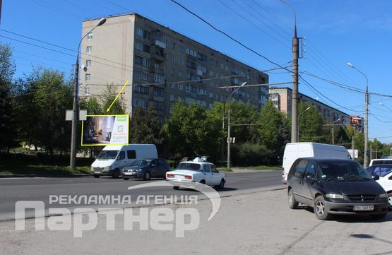 Фото рекламной плоскости по адресу Протасевича