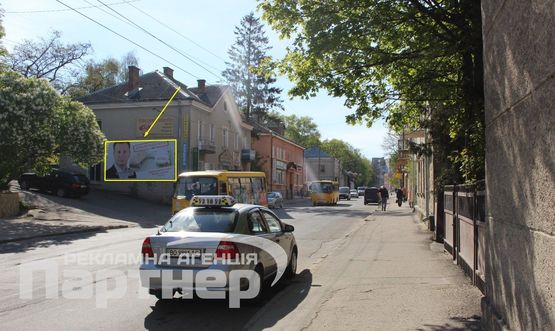 Фото рекламной плоскости по адресу Острозького