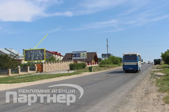 Фото рекламной плоскости по адресу село Біла