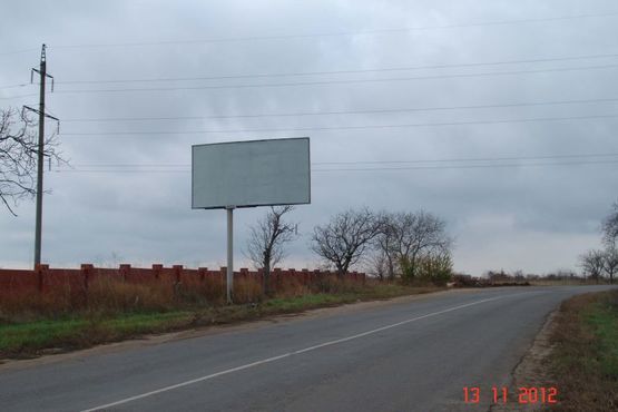 Фото рекламної площини за адресою Ильичевская дорога из Одессы к Ильичевску, к Бурлачьей Балке, с.Таирово