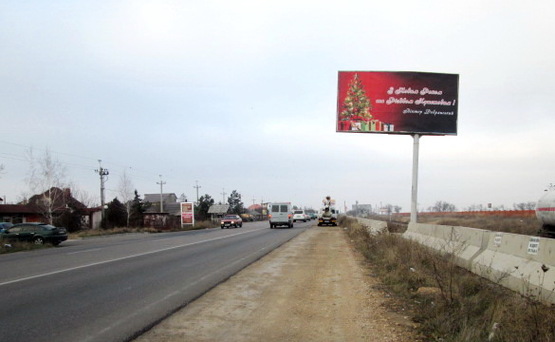 Фото рекламної площини за адресою Черноморск-Одесса.В Одессу - винзавод Таирово, из Ильичевска, Белгород-Днестровский, Затоки