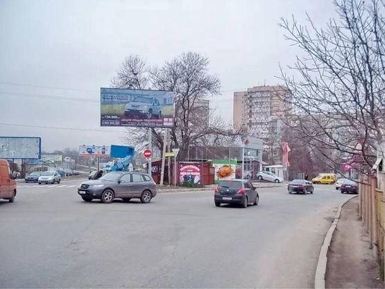 Фото рекламної площини за адресою Южная дорога - Семена Палия ул. (рынок Крыжановка)