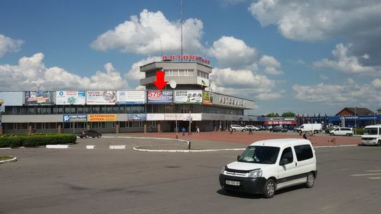 Фото рекламной плоскости по адресу Винницкое шоссе, 23, автовокзал №1, №2
