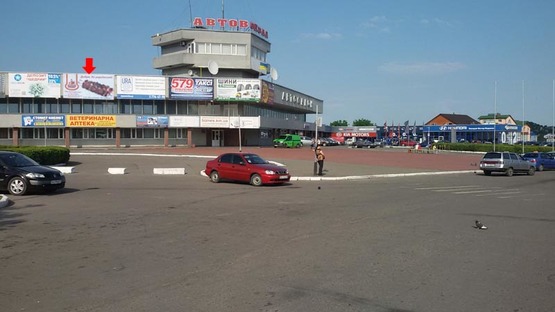 Фото рекламної площини за адресою Винницкое шоссе, 23, автовокзал №1, №4