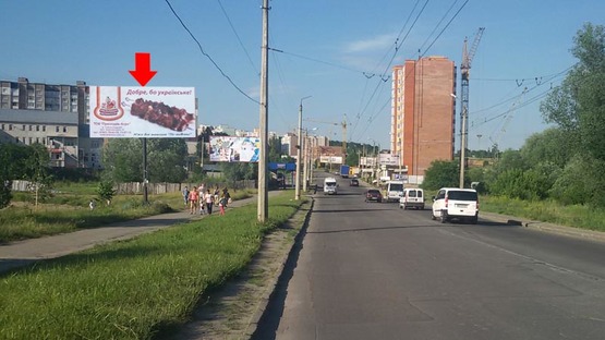 Фото рекламної площини за адресою Мирного П. ул., спальный микрорайон