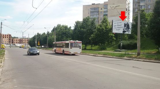 Фото рекламної площини за адресою Мирного П. ул. - ул. Кармелюка