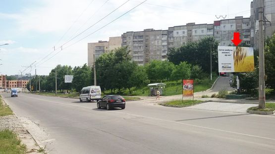 Фото рекламної площини за адресою Мирного П. ул, 29, возле ночного клуба "Шторм" , супермаркета "Дана"