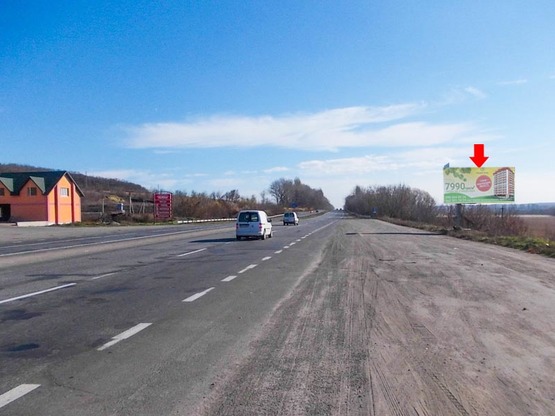 Фото рекламной плоскости по адресу Выезд на Винницу, возле ресторана "Рио", отельного комплекса "Лелека"