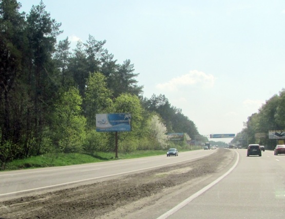 Фото рекламної площини за адресою Автодорога, М-05, Киев-Одесса, км23+000 (между с. Вита-Почтовая и Глевахой)