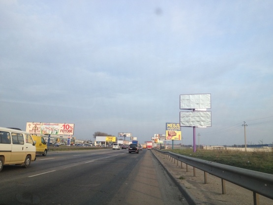 Фото рекламной плоскости по адресу Кольцевая дорога, за Мормонской церковью