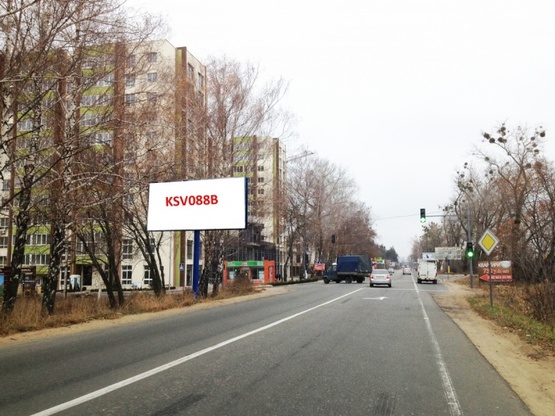 Фото рекламної площини за адресою Софиевская Борщаговка, ул.Соборная, возле светофора на ул.Академика Шалимова