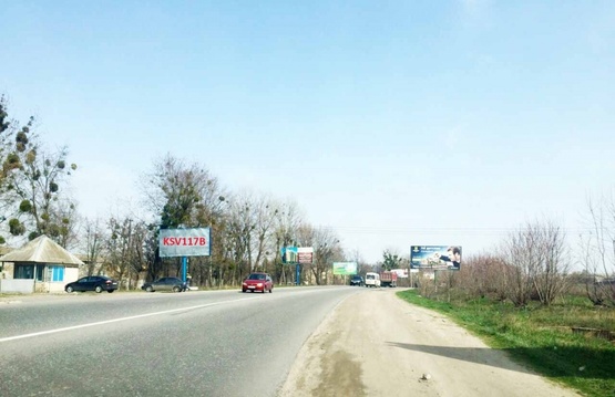 Фото рекламної площини за адресою Софиевская Борщаговка, ул.Соборная, перед старой заправкой