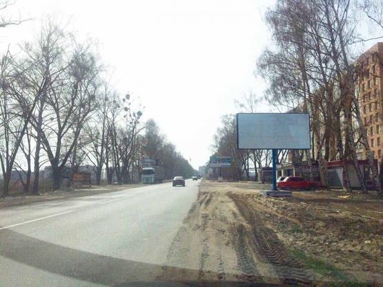 Фото рекламної площини за адресою Софиевская Борщаговка, ул.Соборная, возле ЖК София Сфера