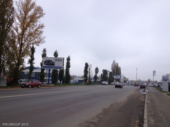 Фото рекламної площини за адресою Софіївська Борщагівка, ул.Киевская (автомобильная дорога Т-10-12 Киев-Боярка)