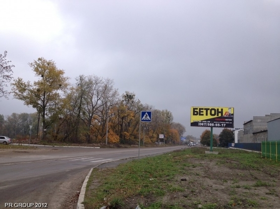 Фото рекламной плоскости по адресу Вишневе, ул.Черновола, напротив магазина Рыбный мир (автомобильная дорога О101304 Киевское Полукольцо-Крюковщина-Боярка)