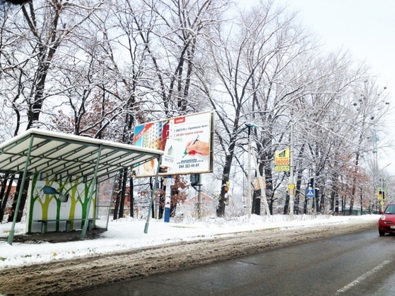 Фото рекламной плоскости по адресу Крюківщина, напротив Європейське місто