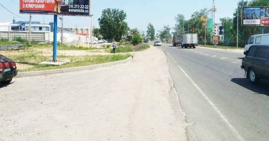 Фото рекламної площини за адресою Софіївська Борщагівка, ул.Соборная, напротив ЖК Европейка