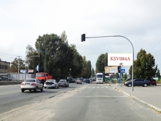 Фото рекламной плоскости по адресу Вишневе, ул.Киевская, за поворотом на ул.Промышленную (ФОЗЗИ) (автомобильная дорога Т-10-12 Киев-Боярка)