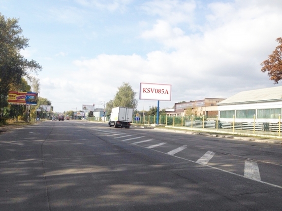 Фото рекламной плоскости по адресу Вишневе, ул.В.Черновола, около магазина Рыбный мир
