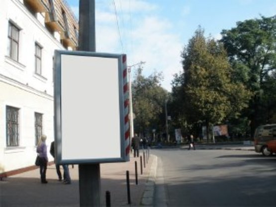 Фото рекламної площини за адресою вул. Лесі Українки №1 ст Б