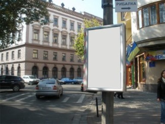 Фото рекламної площини за адресою вул. Лесі Українки №2 ст А