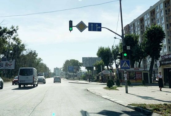 Фото рекламної площини за адресою Софіївська Борщагівка, вул.Соборна, 126/15, біля зупинки ЖК Софія Сфера