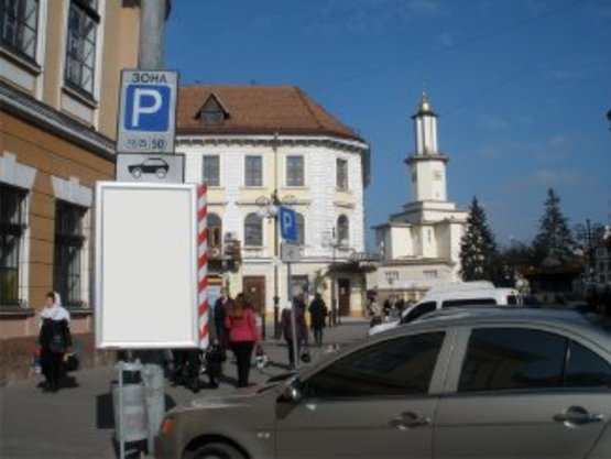 Фото рекламної площини за адресою вул. Галицька (біля катедри) №1 ст Б