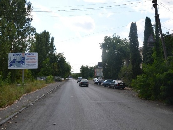 Фото рекламної площини за адресою Іршава вул. Федорова, біля Держ. виконавчої служби, зі сторони с. Ільниця